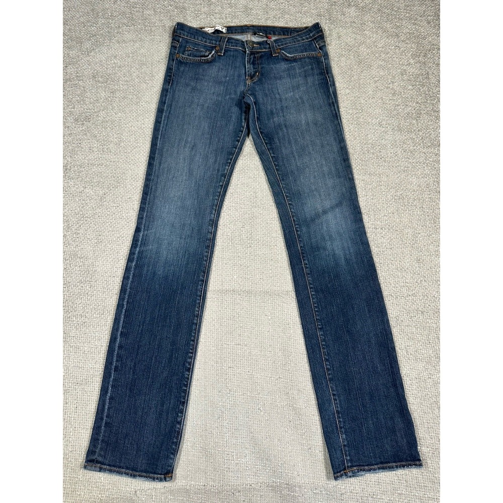 Red Engine Jeans Womens 29 31x34 Vintage Original Denim Straight Leg Y2K